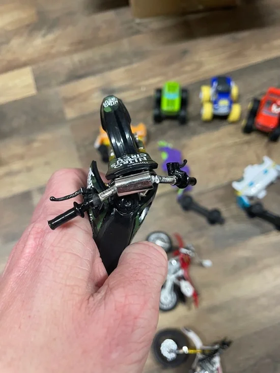 Assorted Kids Toy Motorbike & Monster Truck Set - Mixed Colors - Picture 4 of 4